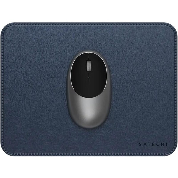 Фото - Коврик для мыши Satechi Vegan Leather Premium Mouse Pad Blue (ST-LMPB)