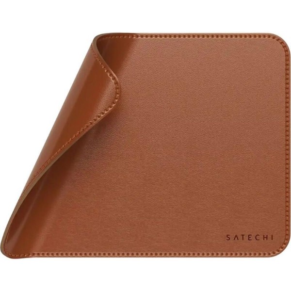 Фото - Коврик для мыши Satechi Vegan Leather Premium Mouse Pad Brown (ST-LMPN)