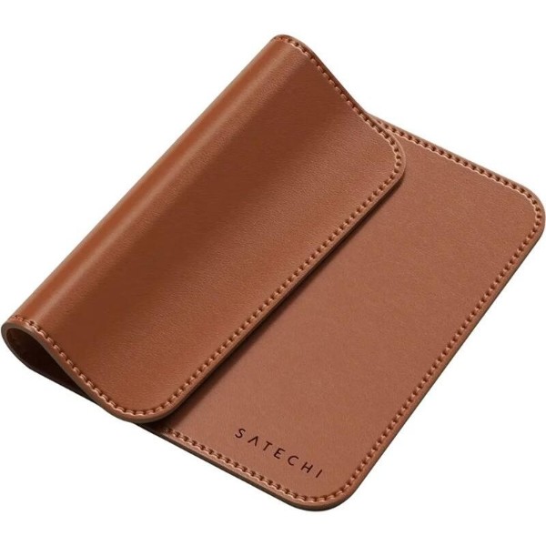 Фото - Коврик для мыши Satechi Vegan Leather Premium Mouse Pad Brown (ST-LMPN)