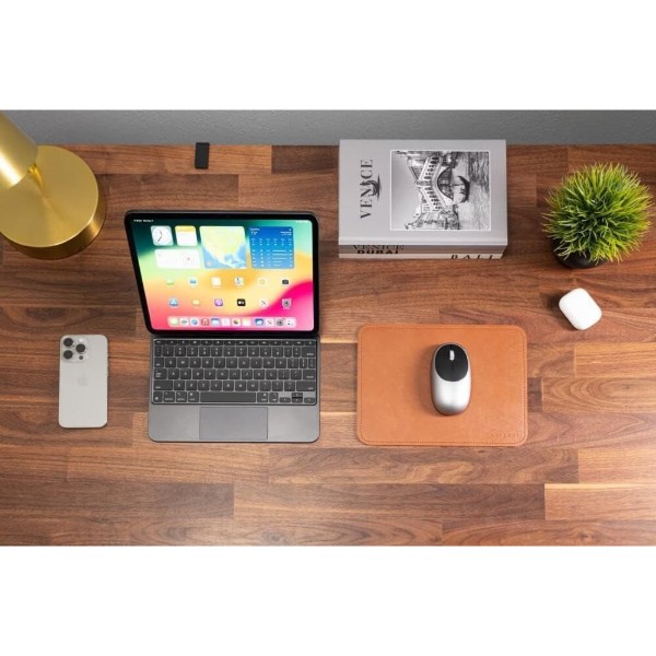 Фото - Коврик для мыши Satechi Vegan Leather Premium Mouse Pad Brown (ST-LMPN)