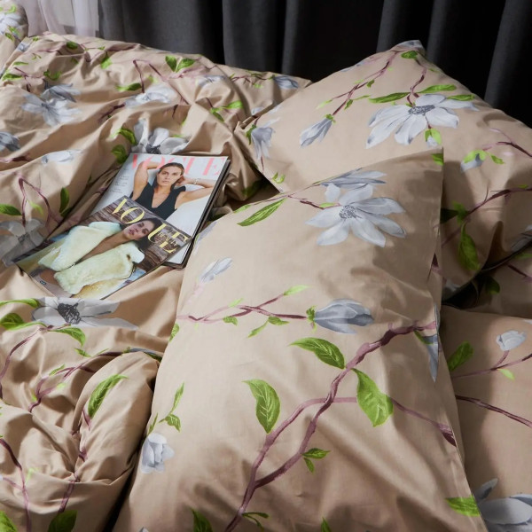 Фото - Комплект постільної білизни Moon&Star Satin Elit Magnolia Dream 200х220 (MS-820008412)