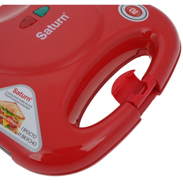 Фото - Бутербродниця Saturn ST-EC1082 Red