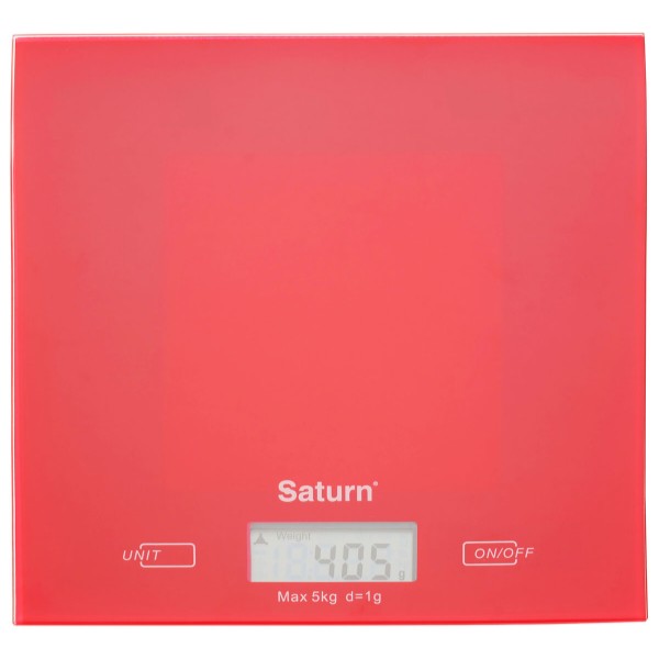 Фото - Весы кухонные Saturn ST-KS7810 Red Фото - Весы кухонные Saturn ST-KS7810 Red