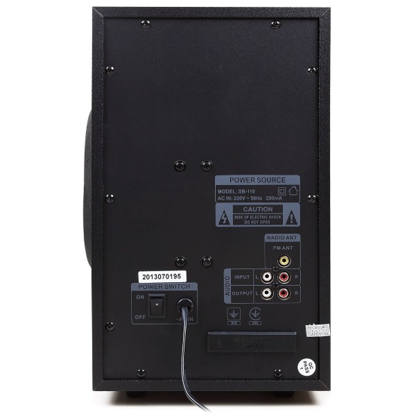 Фото - Компьютерная акустика 2.1 Gemix SB-110 black