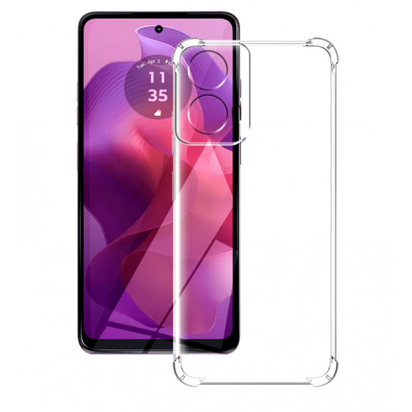 Фото - Чехол для смартфона BeCover Anti-Shock for Motorola Moto G04/ E14 Clear (712309)