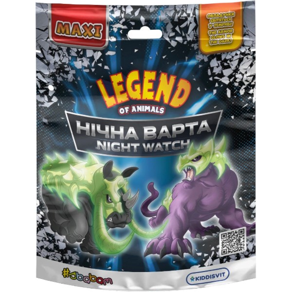 Фото - Стретч-антистресс #sbabam серии LEGEND OF ANIMALS МАКСИ – НОЧНАЯ СТРАЖА 10 шт. (127/CN23-CDU)