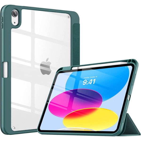 Фото - Чехол для планшета Becover Removable Case с креплением Apple Pencil for Apple iPad 10.9" (2022/2024)/iPad (А16) 2025 11" Dark Green (708763)