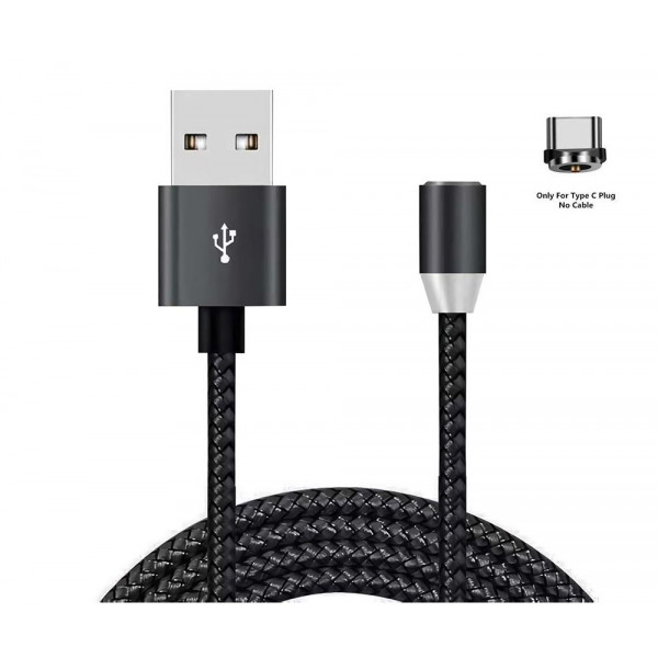 Фото - Кабель XOKO SC-355a Magneto Black - USB Type-C 1.20m (SC-355a MGNT-BK)