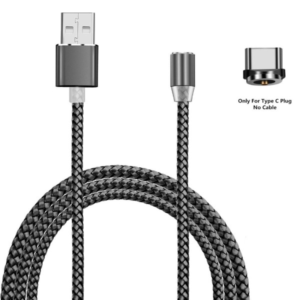 Фото - Кабель XOKO SC-355a Magneto Grey - USB Type-C 1.20m (SC-355a MGNT-GR)