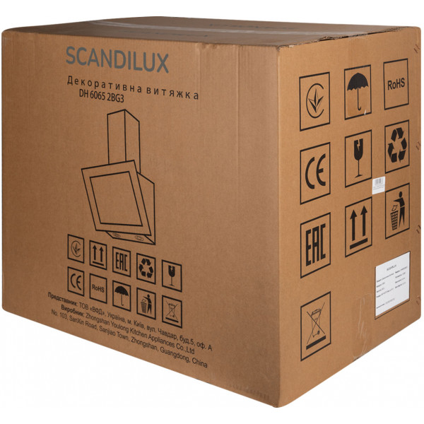 Фото - Витяжка декоративна Scandilux DH60652BG3