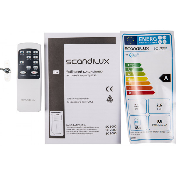 Фото - Кондиціонер мобільний Scandilux SC7000
