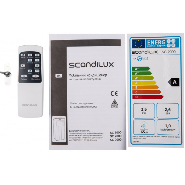 Фото - Кондиціонер мобільний Scandilux SC9000