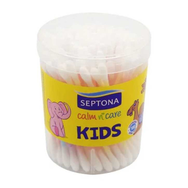 Фото - Вушні палички дитячі Septona KIDS 100 шт. (SCBK100)