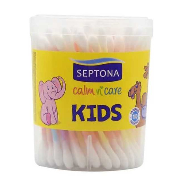Фото - Вушні палички дитячі Septona KIDS 100 шт. (SCBK100)