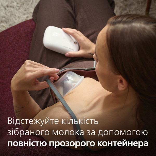 Фото - Електричний молоковідсмоктувач Philips Avent Hands Free (SCF531/11)