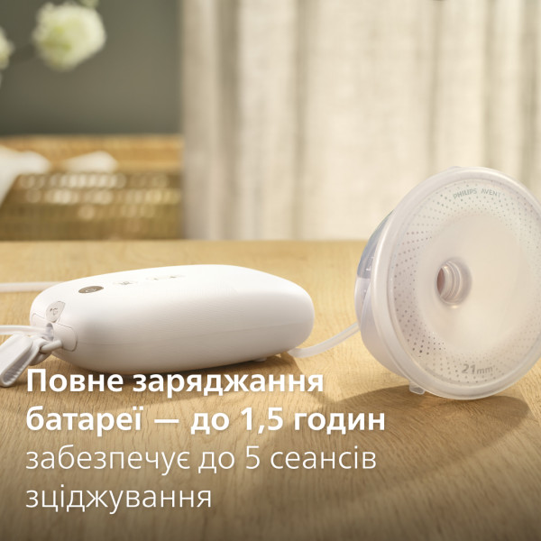 Фото - Електричний молоковідсмоктувач Philips Avent Hands Free (SCF531/11)