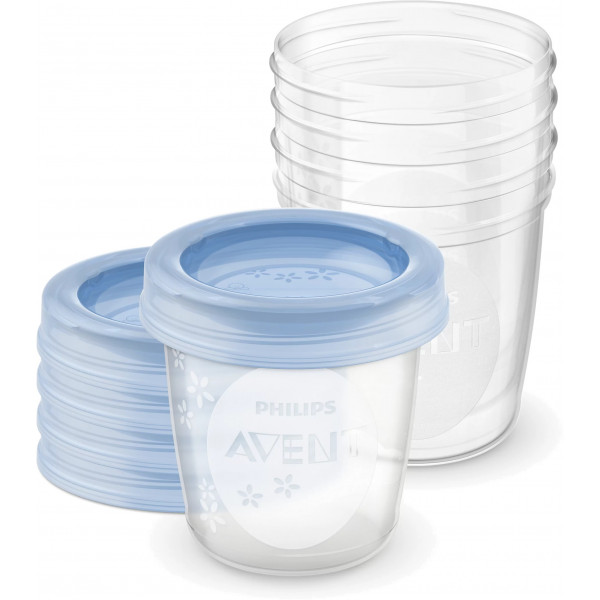Фото - Уцінка - Контейнер для грудного молока Philips Avent 5x180мл (SCF619/05)