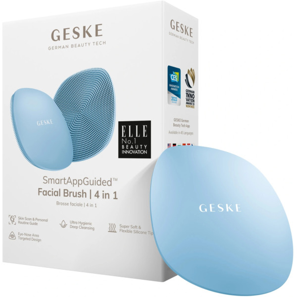 Фото - Щітка для чищення обличчя GESKE Facial Brush 4 в 1 аквамарин (GK000018AQ01)