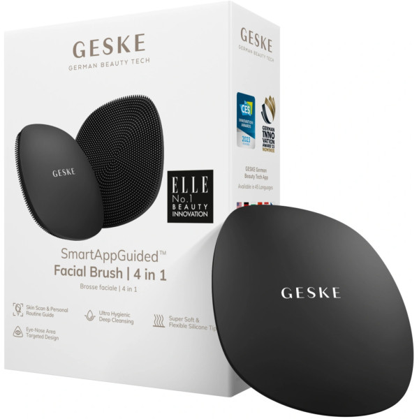 Фото - Щітка для чищення обличчя GESKE Facial Brush 4 в 1 сірий (GK000018GY01)