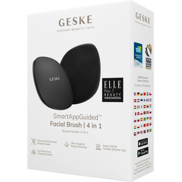Фото - Щітка для чищення обличчя GESKE Facial Brush 4 в 1 сірий (GK000018GY01)