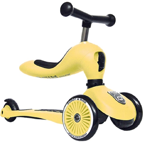 Фото - Трёхколёсный самокат Scoot&Ride Highwaykick-1 Лимон (SR-160629-LEMON)