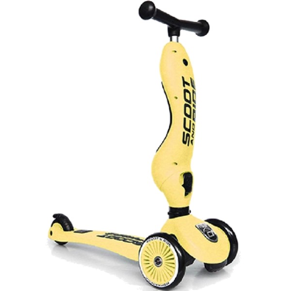 Фото - Трёхколёсный самокат Scoot&Ride Highwaykick-1 Лимон (SR-160629-LEMON)