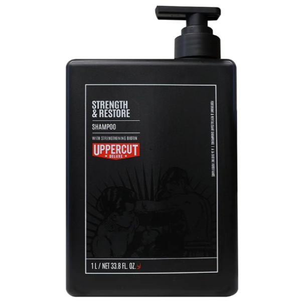 Фото - Шампунь мужской Uppercut Deluxe Strength and Restore Shampoo 1 л (817891024851)