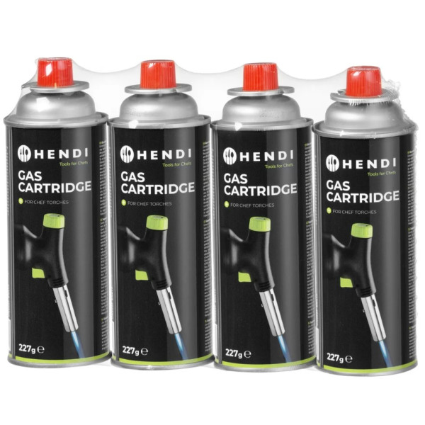 Фото - Картридж газовий змінний Hendi 4 шт x 0.2 л (199039) Фото - Картридж газовий змінний Hendi 4 шт x 0.2 л (199039)