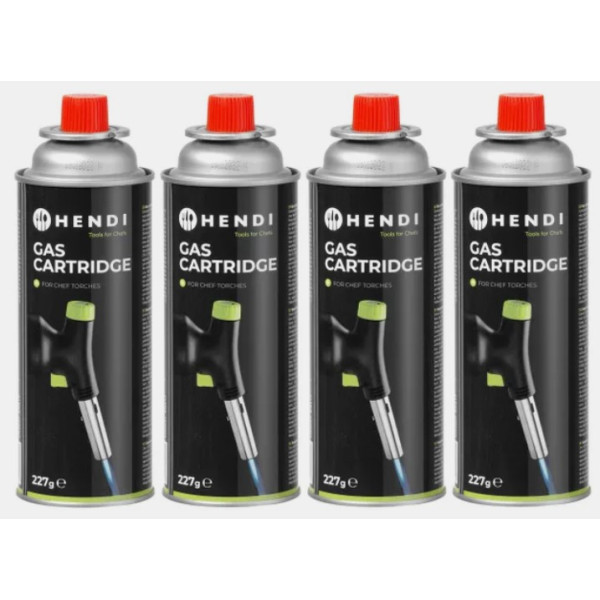 Фото - Картридж газовий змінний Hendi 4 шт x 0.2 л (199039)