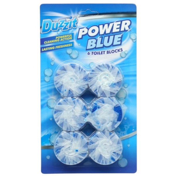 Фото - Туалетний блок Duzzit Power Blue 6 шт. (DWCBPB6)