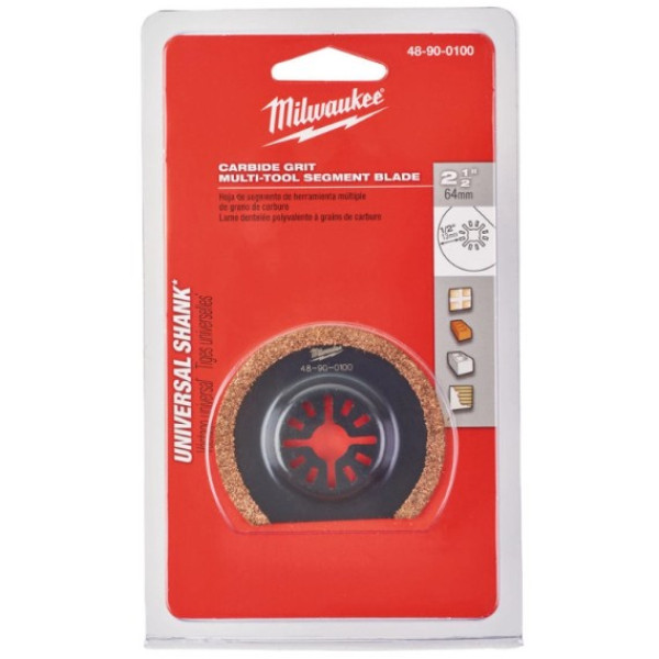 Фото - Полотно Milwaukee Carbide Grit 64х57 мм (48900100)