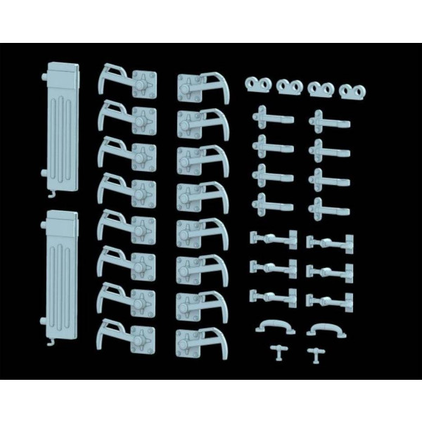 Фото - Набір для моделювання техніки Revell Вантажна машина Büssing 8000 S13 з причепом рівень 5 1:24 (RVL-07580)