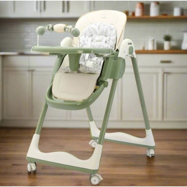 Фото - Стульчик для кормления трансформер Kidilo KD805 с игрушкой Green
