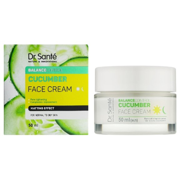 Фото - Крем для обличчя Dr. Sante Cucumber 50 мл (4823015926211)