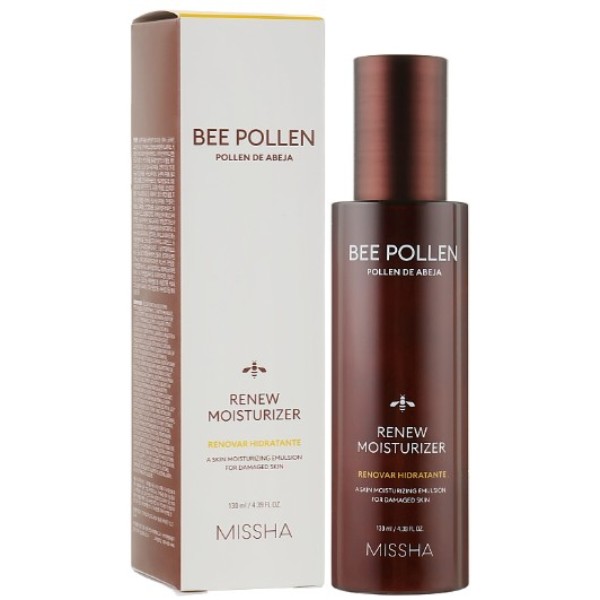 Фото - Емульсія для обличчя Missha Bee Pollen Renew Intense 130 мл (8809643521048)
