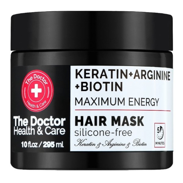 Фото - Маска для волос The Doctor Health&Care 295 мл Keratin&Arginine&Biotin (8588006042566)