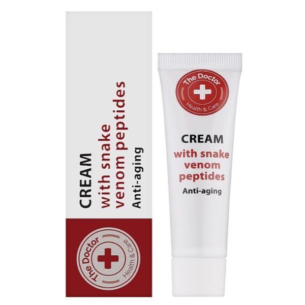Фото - Крем для обличчя The Doctor Health&Care 30 мл з пептидами зміїної отрути (4823015943270)