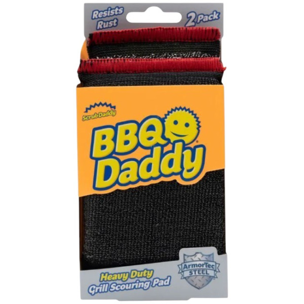 Фото - Набор губок металлических для мытья посуды Scrub Daddy Scrub Daddy BBQ 2 шт. (5060481024051)