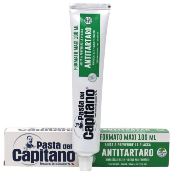 Фото - Зубна паста Pasta Del Capitano MAXI Antitartaro 100 мл (PTAM100)