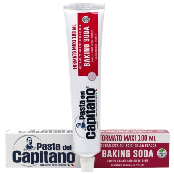 Фото - Зубная паста Pasta Del Capitano MAXI Baking Soda 100 мл (PTBSM100)