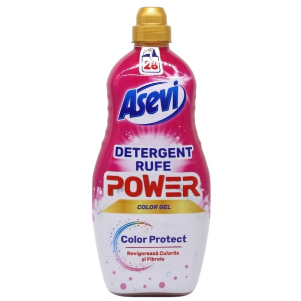 Фото - Гель для прання Asevi Power з технологією захисту кольору Color Protect 1,4 л 28 прань (ASDGVIE1428) Фото - Гель для прання Asevi Power з технологією захисту кольору Color Protect 1,4 л 28 прань (ASDGVIE1428)