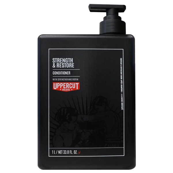 Фото - Бальзам для волосся Uppercut Deluxe Strength and Restore Conditioner 1 л (817891024868)