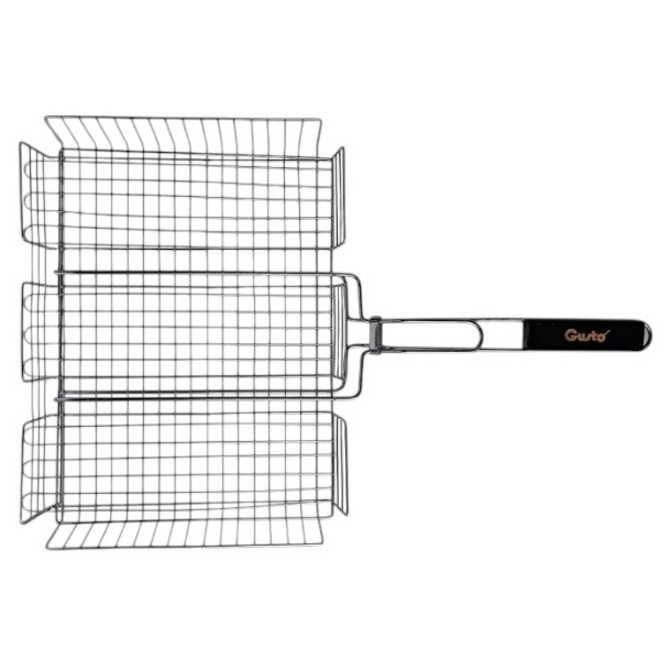 Фото - Решетка для гриля-барбекю Gusto Time2Grill с бортом GUSTO 66.5x43x31.5 см (GT-7108)