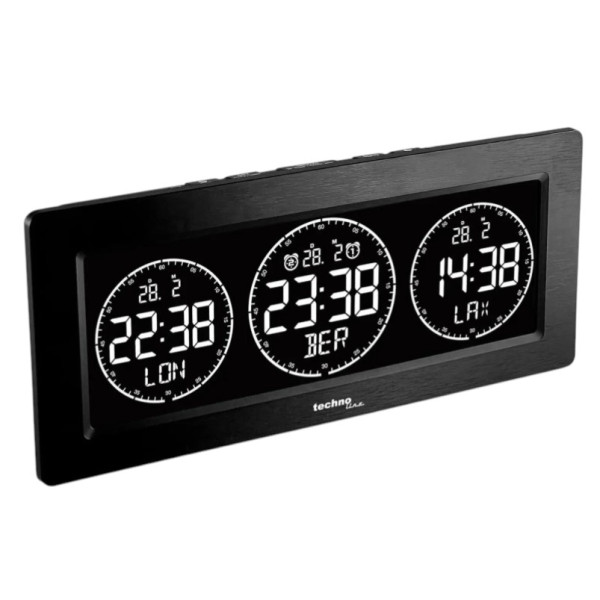Фото - Настільний годинник Technoline WT458 Black Фото - Настільний годинник Technoline WT458 Black