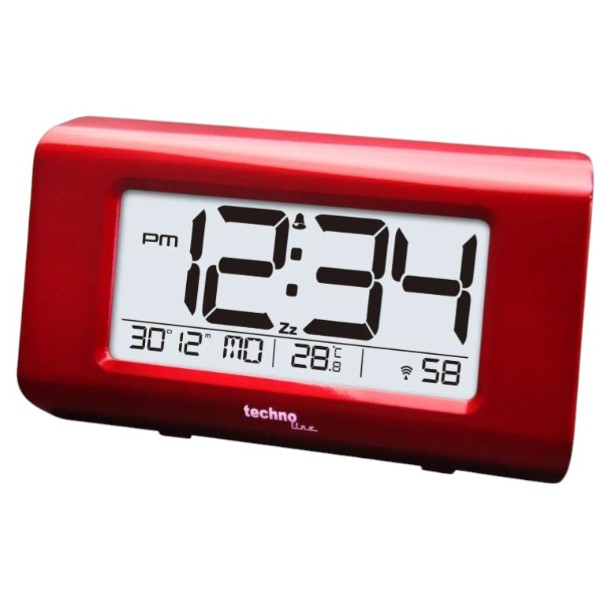 Фото - Настільний годинник Technoline WT197 Red