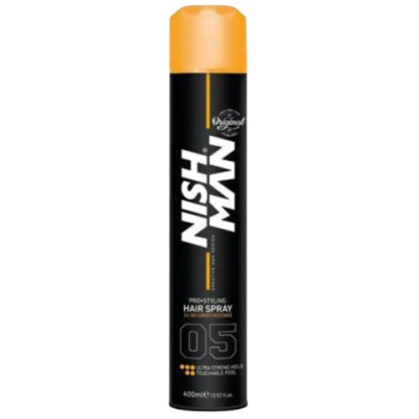 Фото - Спрей для волосся Nishman Ultra Strong Hold Hair Spray 400 мл