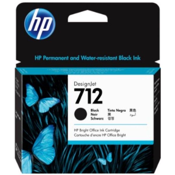 Фото - Картридж для струйных МФУ и принтеров HP DJ No.712 DesignJet Т230/Т630 Black 38ml (3ED70A)