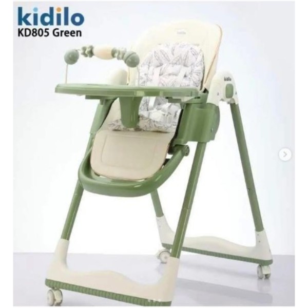 Фото - Стульчик для кормления трансформер Kidilo KD805 с игрушкой Green