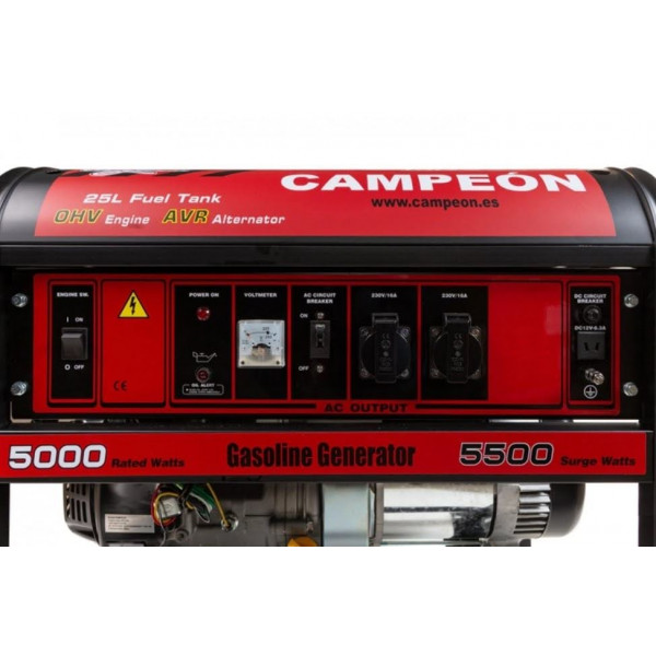 Фото - Генератор бензиновый Campeon MK6500
