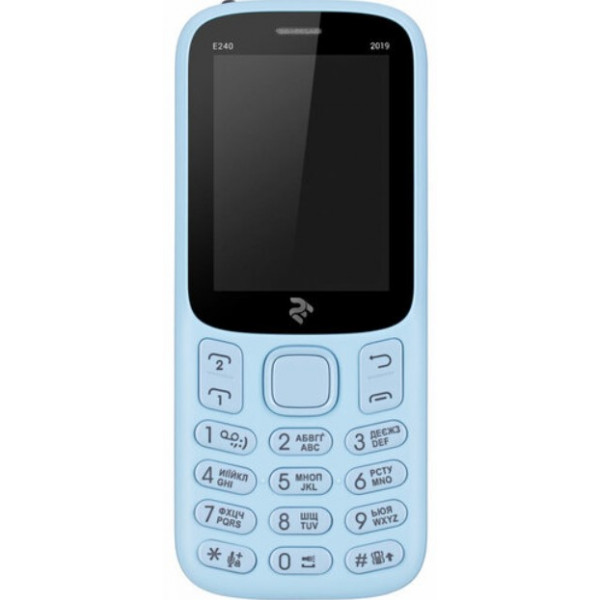 Фото - Мобильный телефон 2E E240 2019 Dual Sim City Blue